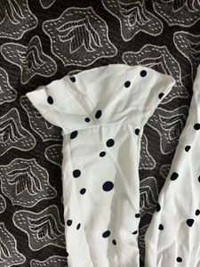 Chic Polka Dot Long Sleev top