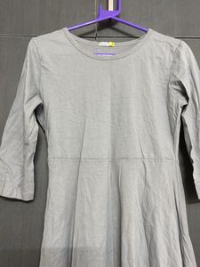 Gray Casual Dress