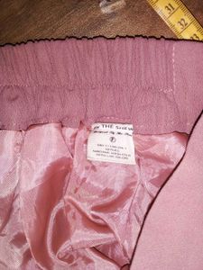 Chic Pleated Pink Mini Skirt