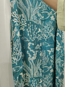 Life Print Dress with belt