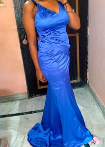 Satin Flared Dress