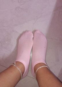 Cute Pink Ankle Socks
