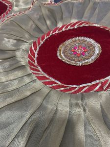 Combo of 2- Embroidered Decorative Pooja Covers