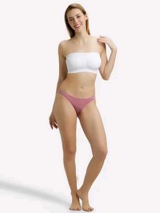Comfortable White Strapless Sports Bra