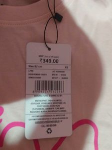Cute Pink typoGraphic long T-Shirt