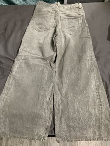 H&amp;M grey Wide Leg Jeans