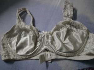 Elegant White Lace Bra