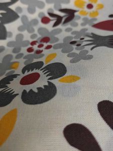 Floral unused cotton bedsheet with 2 pillow covers