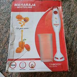 Brand New Maharaja Whiteline Turbomix Hand Blender
