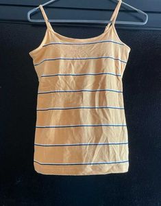 🌼 Yellow Striped Cami Top 🌼