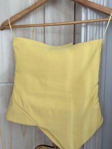 Chic Ruched Halter Top