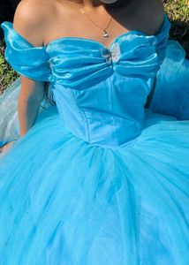 Stunning Blue Ball Gown