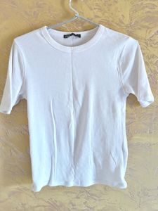 Classic Combo of 2 Ribbed T - Shirt (Red&White)