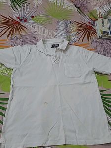Brand Sportking ( Cotton) White Men's t-