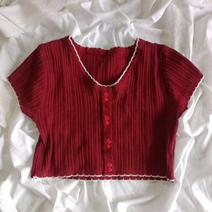 Knitted Crop Top