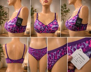 Leopard Print Bra & Panty Set