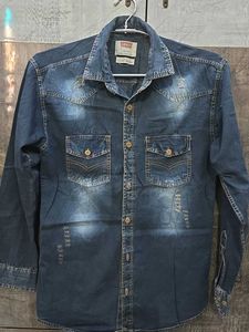 Men's Denim Western Shirt