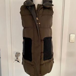GUESS Puffer Vest with Hood
