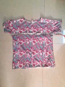 Abstract Print T-Shirt