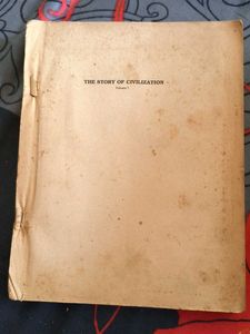 The Story of Civilization Vol 1