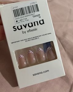 Savana French Tip Press-On Nails