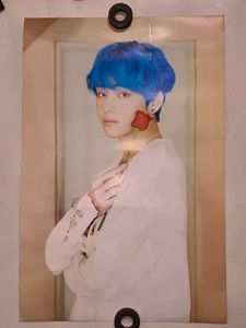 BTS V Kim Taehyung Poster and Tiny Tan bobbl
