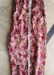 Pink Floral Kurta Set