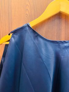 Elegant Navy Blue Dress