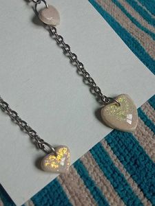Heart Drop Earrings