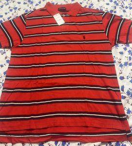 POLO-RAPA CLUB Red Collar Shirt – Bold & Confident