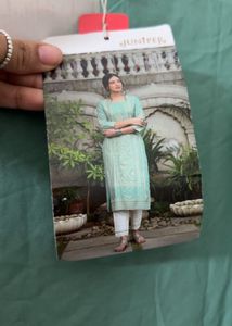 pista green kurti