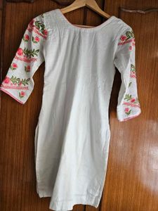 Floral Embroidered patiala suit set