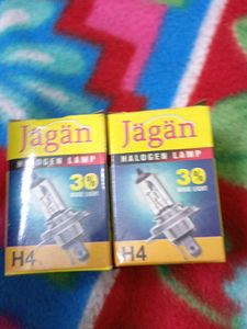 HALOGEN BULB FOR MOTOR BIKES(2 Pieces)