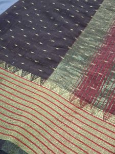 Elegant Coffee Brown Saree
