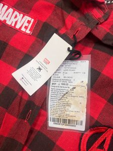 Marvel Checkered Shirt