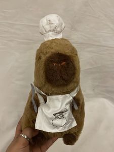Chef Capybara Plush Toy