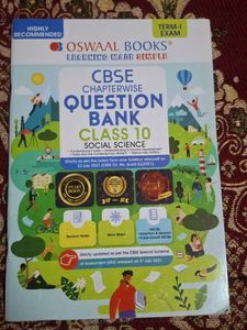 Oswaal Books CBSE Class 10 Social Science Question