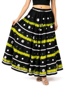 Boho Tie-Dye Maxi Skirt