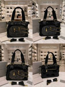 Charles &amp; Keith INSPIRED Black Sequin Handbag