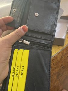 Man’s leather wallet