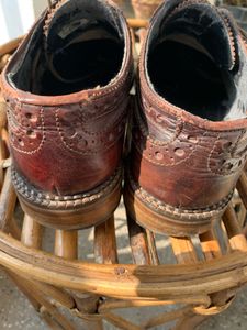 Leather Brogue Dress Shoes