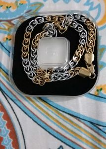 Jaira Gold Two-Tone Chain Necklace