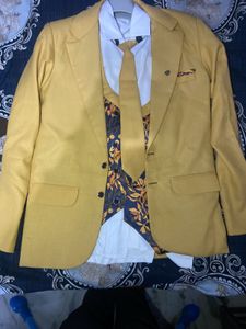 Blazer And Plant For Boys