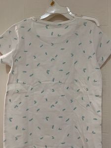 Cute Leaf Print T-Shirt