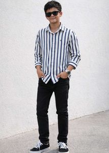 Stylish Striped Casual Shirt