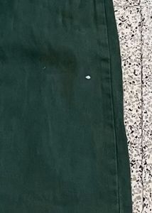 Zara Green Wide Leg Pants