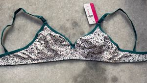 Floral Print Bra