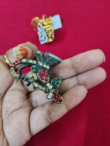 Set of 4 Embellished Hair Claw Clips