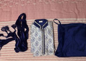manyavar 3 piece kurta