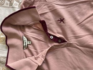 Men's Pink Polo T-Shirt